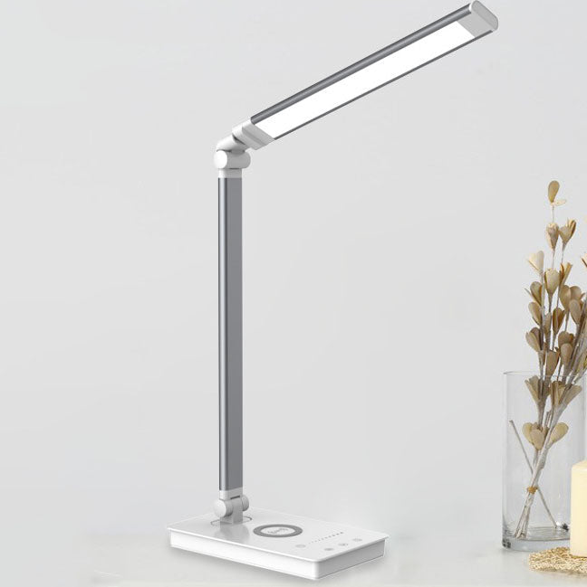 Minimalistisk Intelligent Fyrkantig Fällbar USB LED Skrivbordslampa
