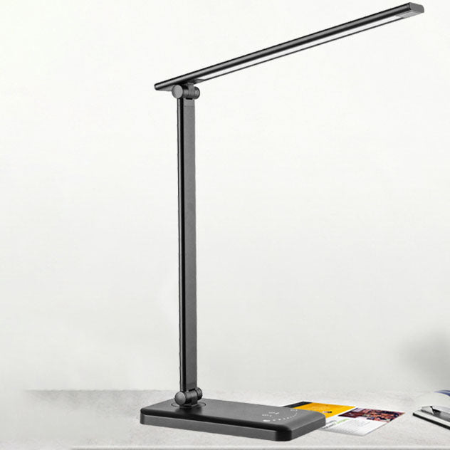 Minimalistisk Intelligent Fyrkantig Fällbar USB LED Skrivbordslampa