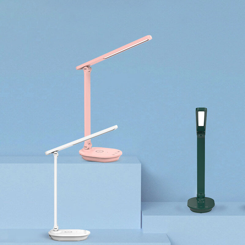 Modern Dubbelvikbar Ögonvård Trådlös Uppladdningsbar LED Skrivbordslampa
