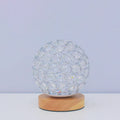 Modern Minimalistisk Rund USB Uppladdningsbar LED Nattlampa Bordslampa