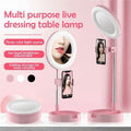 Selfie Ring Light med Makeup Spegel & Telefonhållare Kit