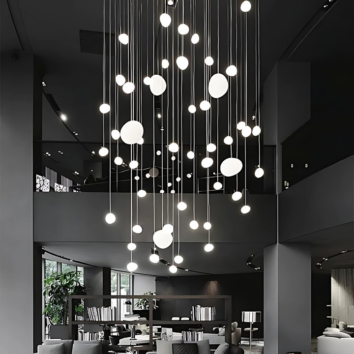 GloStone | Elegant Glaskelap Pendantlampa