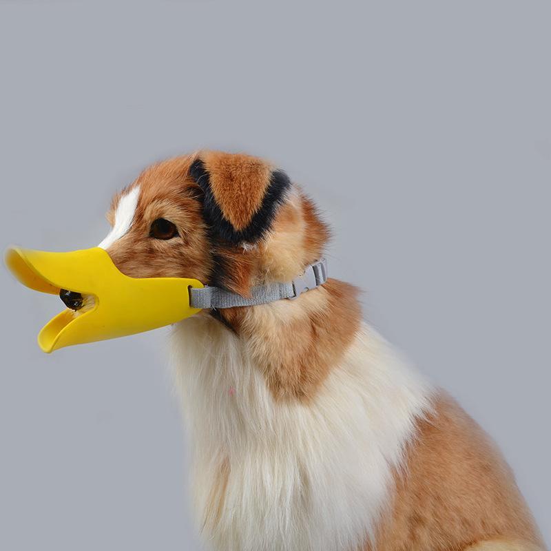 Hundmuzzle - Söt justerbar ankdubb för din hund