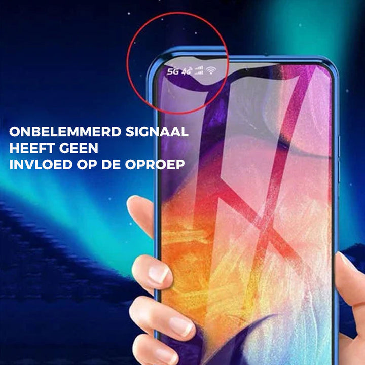 Magnetiskt Tempererat Glas Dubbel-Sidig Mobilskal för Samsung