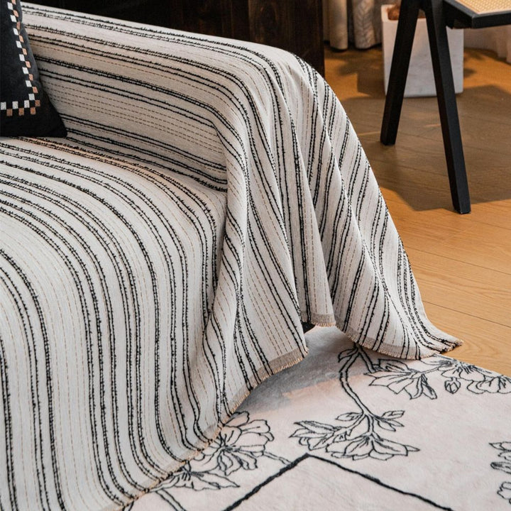 Regal Stripes Chenille Sofföverdrag