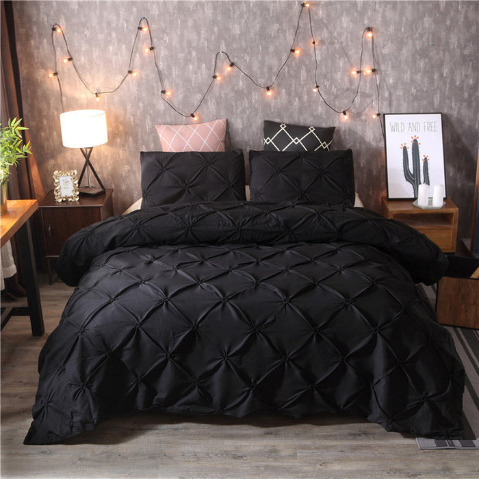 Lyxigt Mikrofiber Duvet Täcke Set för Eleganta Sovrum