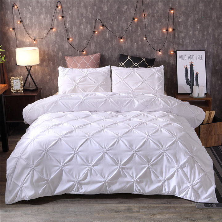 Lyxigt Mikrofiber Duvet Täcke Set för Eleganta Sovrum