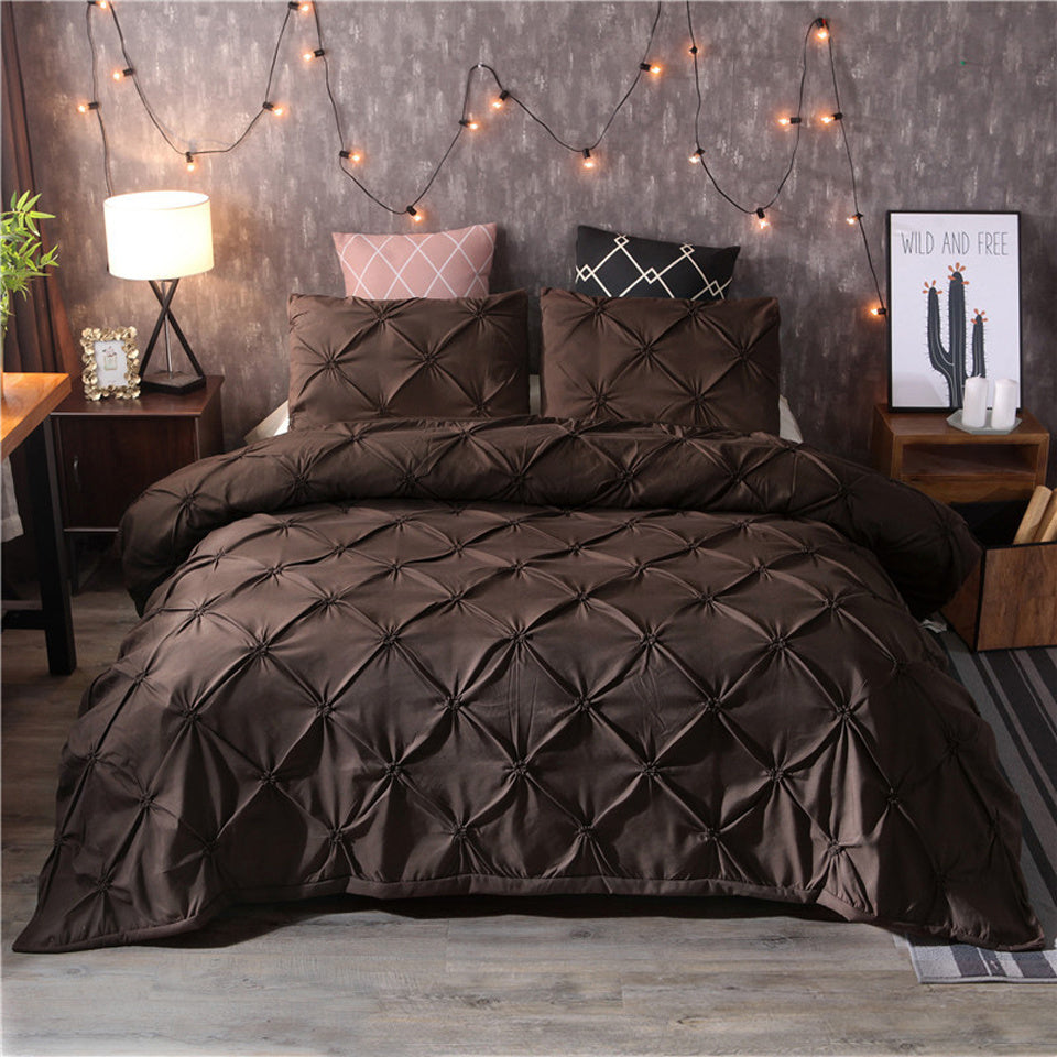 Lyxigt Mikrofiber Duvet Täcke Set för Eleganta Sovrum