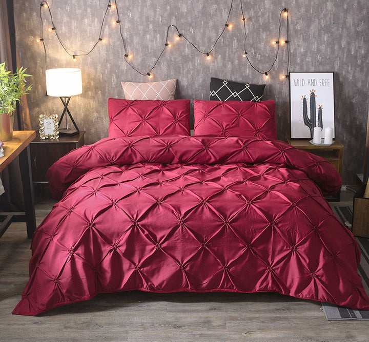 Lyxigt Mikrofiber Duvet Täcke Set för Eleganta Sovrum