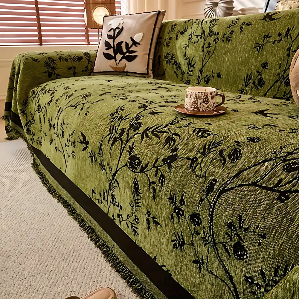 Ormel Elegant Chenille Sofföverdrag
