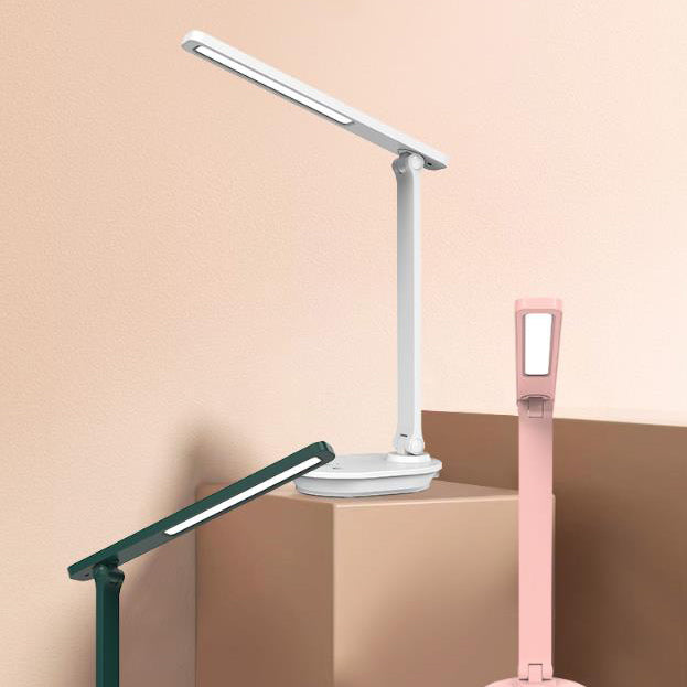 Modern Dubbelvikbar Ögonvård Trådlös Uppladdningsbar LED Skrivbordslampa