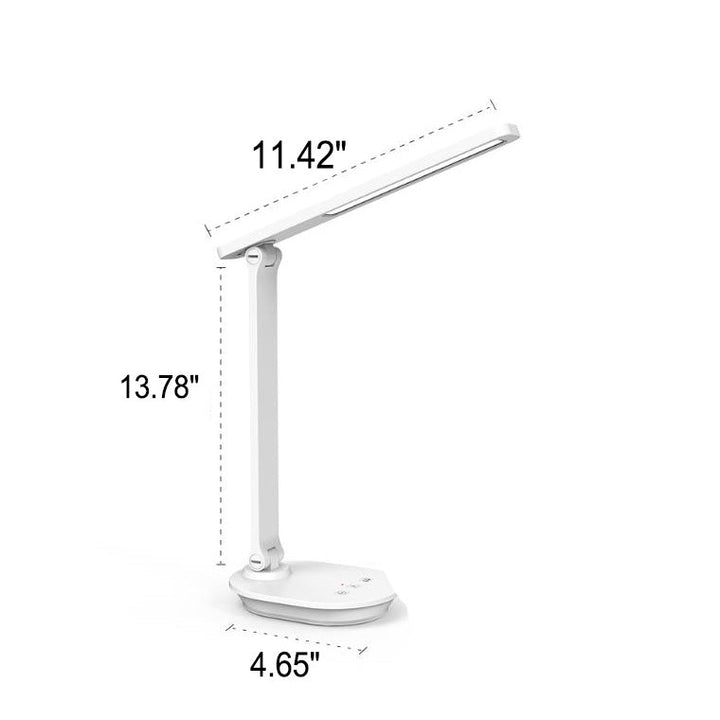 Modern Dubbelvikbar Ögonvård Trådlös Uppladdningsbar LED Skrivbordslampa