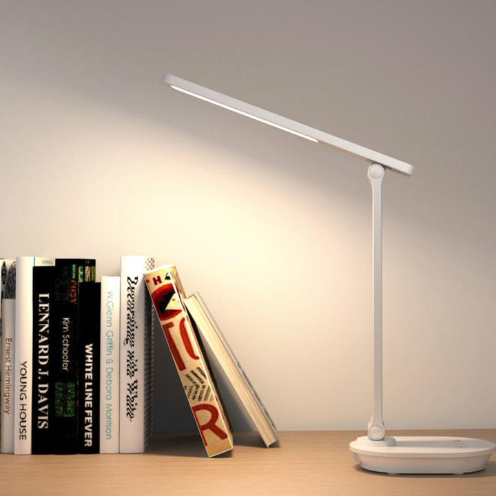 Modern Dubbelvikbar Ögonvård Trådlös Uppladdningsbar LED Skrivbordslampa