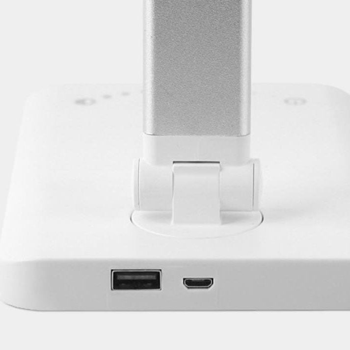 Minimalistisk Smart Fyrkant Bar Fällbar USB LED Skrivbordslampa