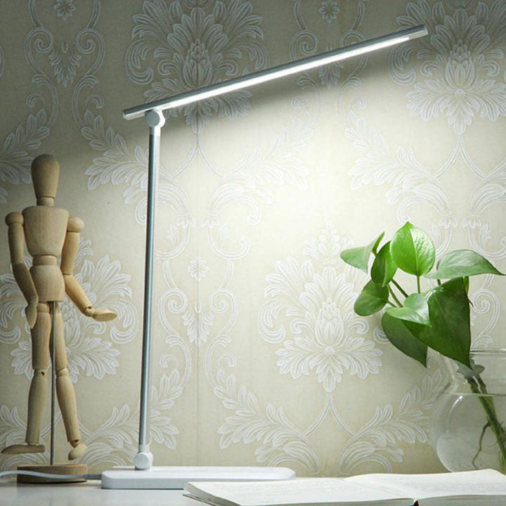 Minimalistisk Smart Fyrkant Bar Fällbar USB LED Skrivbordslampa