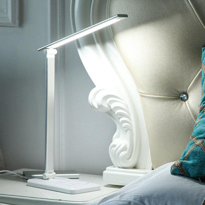 Minimalistisk Smart Fyrkant Bar Fällbar USB LED Skrivbordslampa