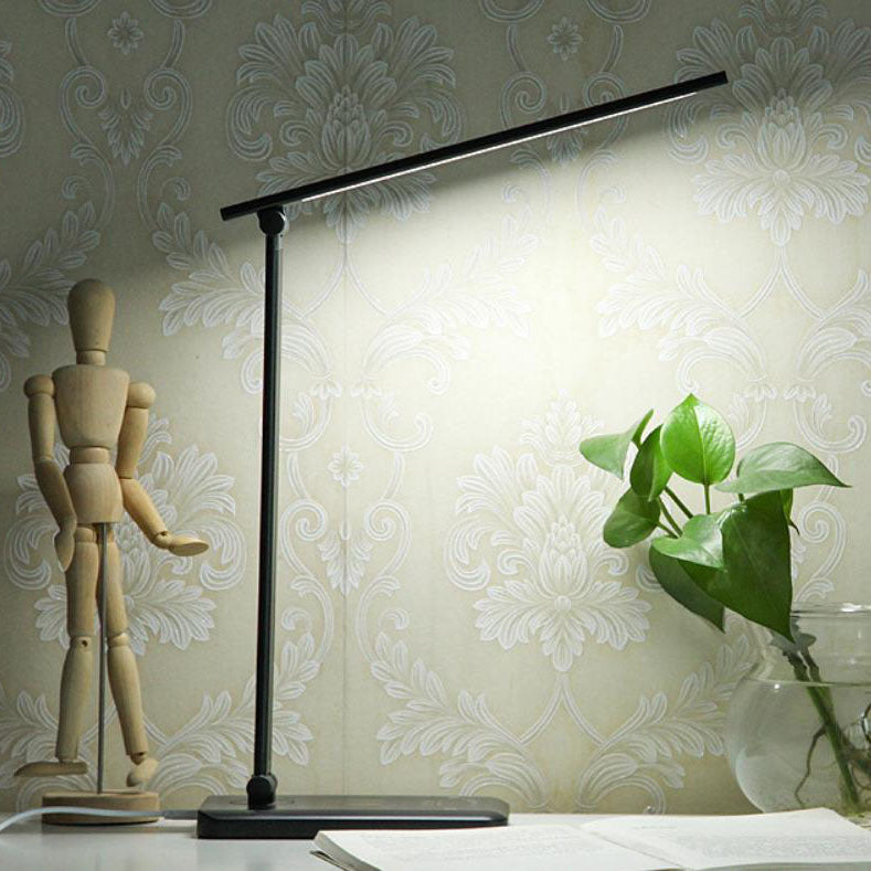 Minimalistisk Intelligent Fyrkantig Fällbar USB LED Skrivbordslampa