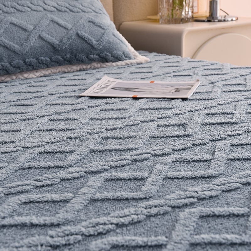 Duvet Cover Set Mjuk Sammet Sängkläder