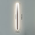 Samtida 16"/20" bred LED-spegelbelysning med akryl-färgad skärm vit rektangulär spegellampa i varm/vitt ljus