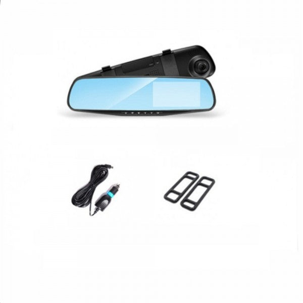 SafeMirror HD Backspeglar med Dashcam – 1080p, Rörelsedetektering &amp; Vidvinkel |
