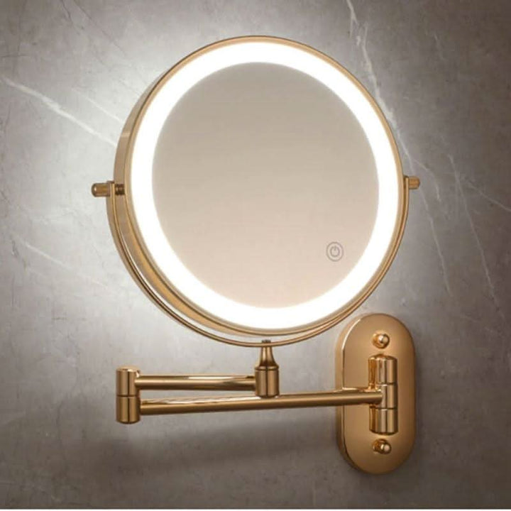 LUXMIRROR – Deluxe Guld Makeup Spegel