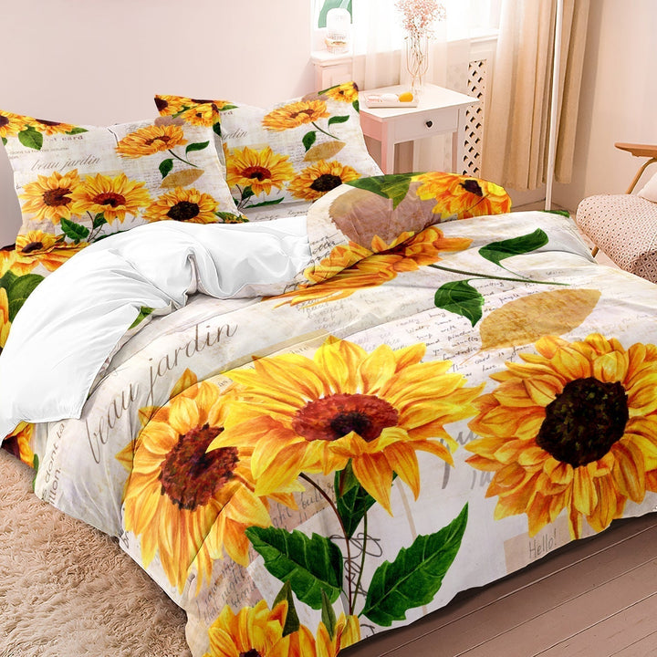 SunnyBeau - Solros Täcke Set