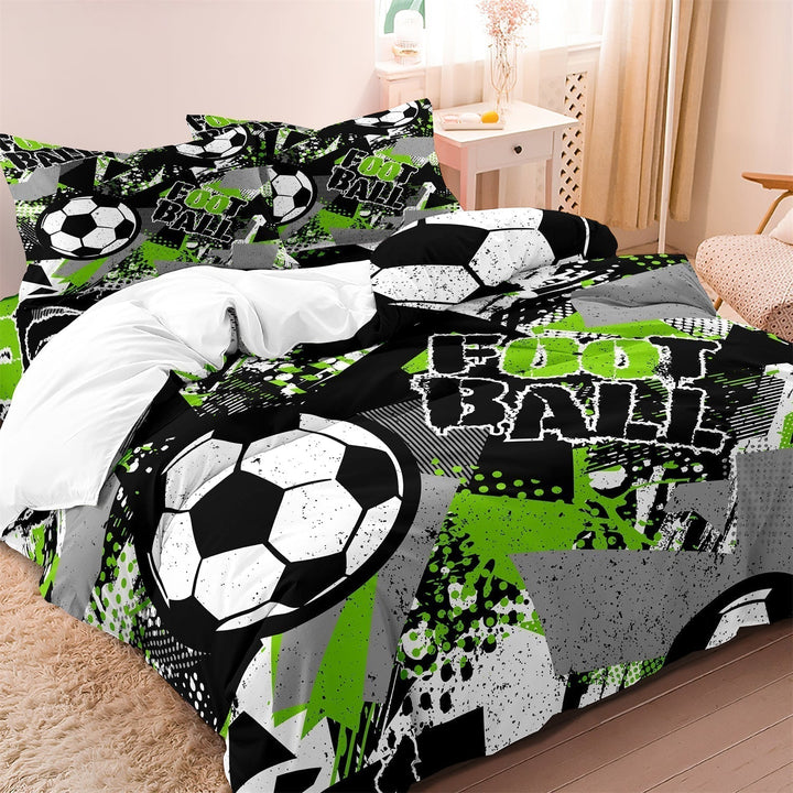 Fotbollsäventyr Barn Duvet – Stilig &amp; Bekväm