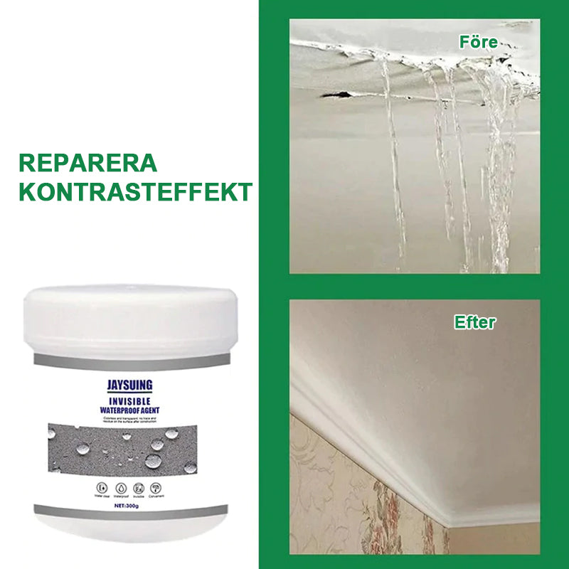 Transparent vattentät beläggning
