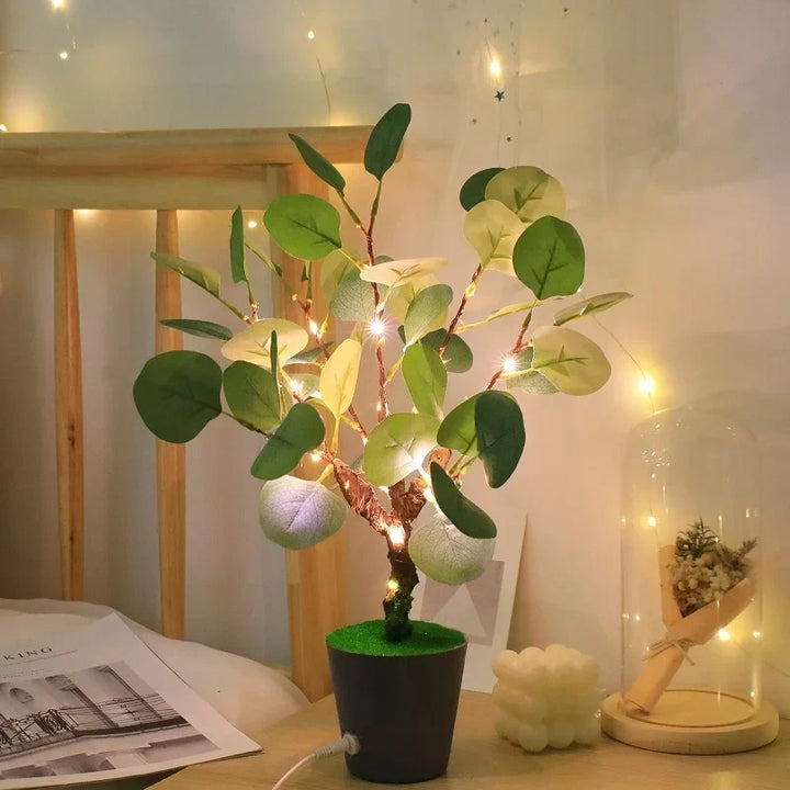 BranchGlow - LED Nattlampa med Festliga Grenar