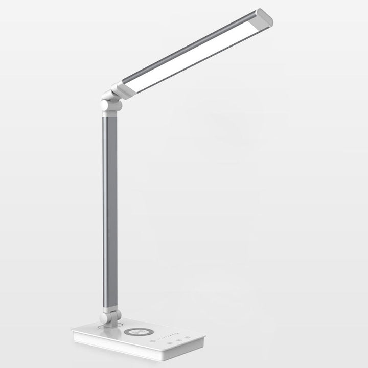 Minimalistisk Intelligent Fyrkantig Fällbar USB LED Skrivbordslampa