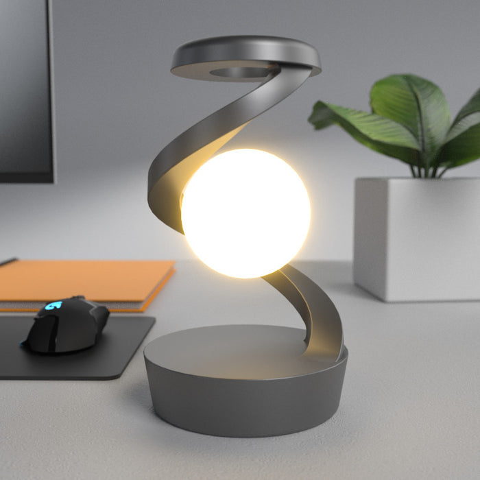 Varuvika Bordslampa med roterande svävande måne