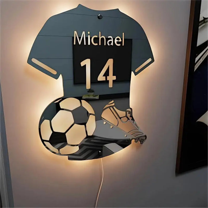 MirrorJersey | Justerbar LED Spegeltröja