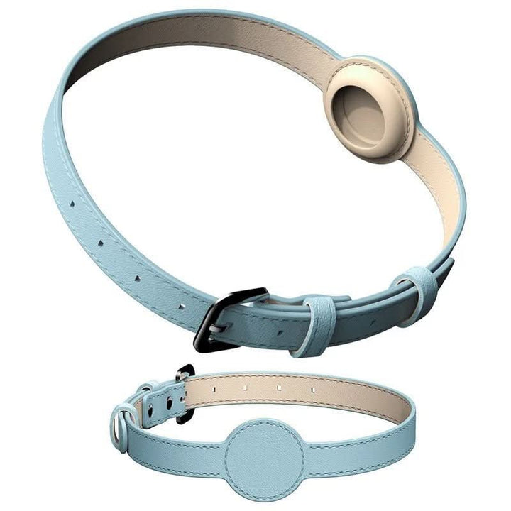EDOUARD – Elegant hundhalsband med AirTag-hållare och väderbeständig design