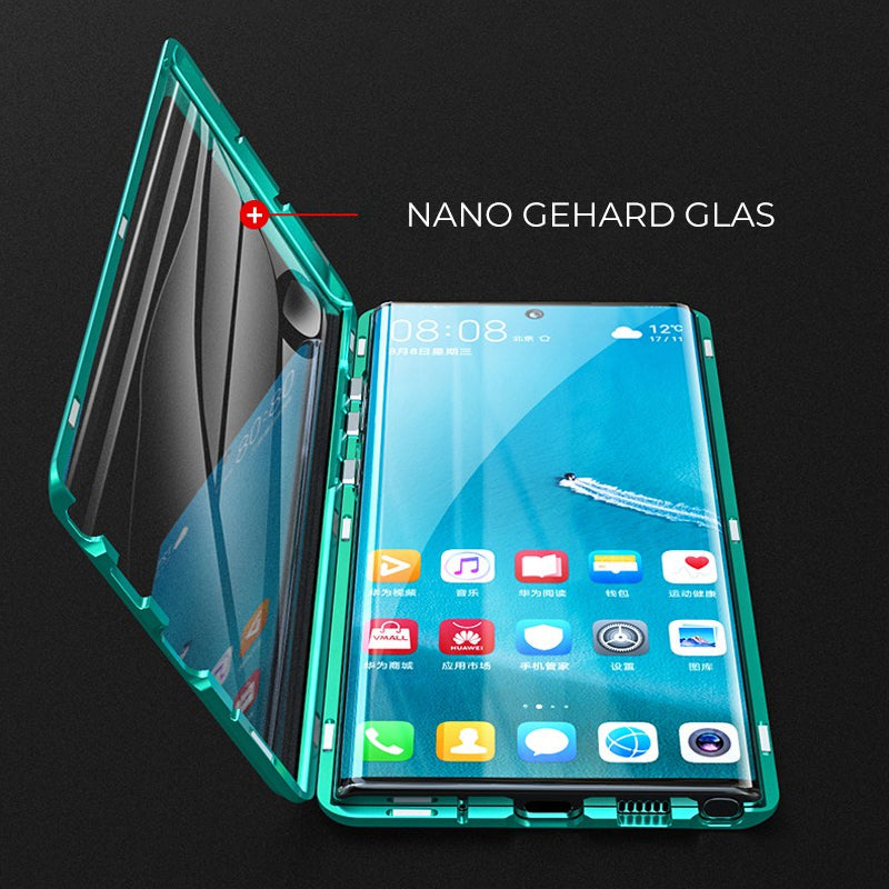 Magnetiskt Tempererat Glas Dubbel-Sidig Mobilskal för Samsung