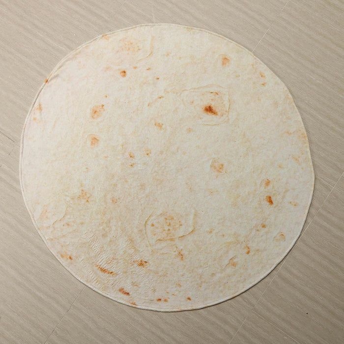 Varuvika Tortillafilt i flanell, rund eller rektangulär
