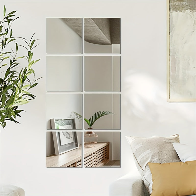 EleganceMirror – Lyxiga 3D Akryl Spegelplattor Set