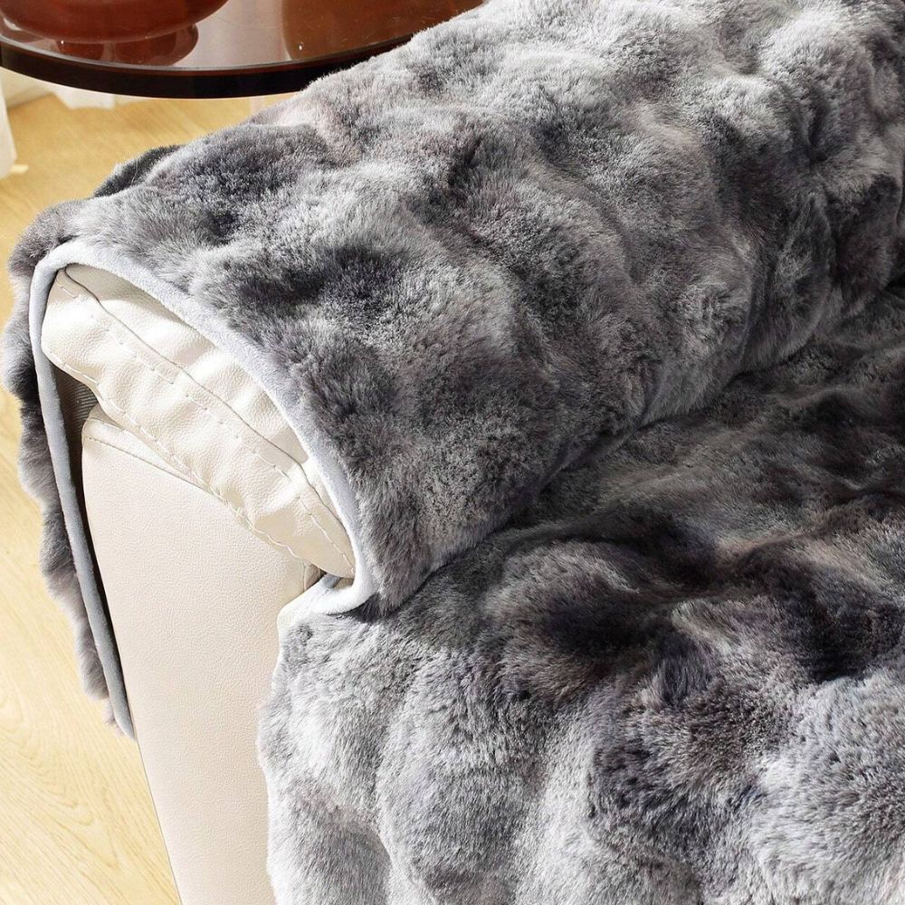 Sammet Plush Recliner Sofföverdrag