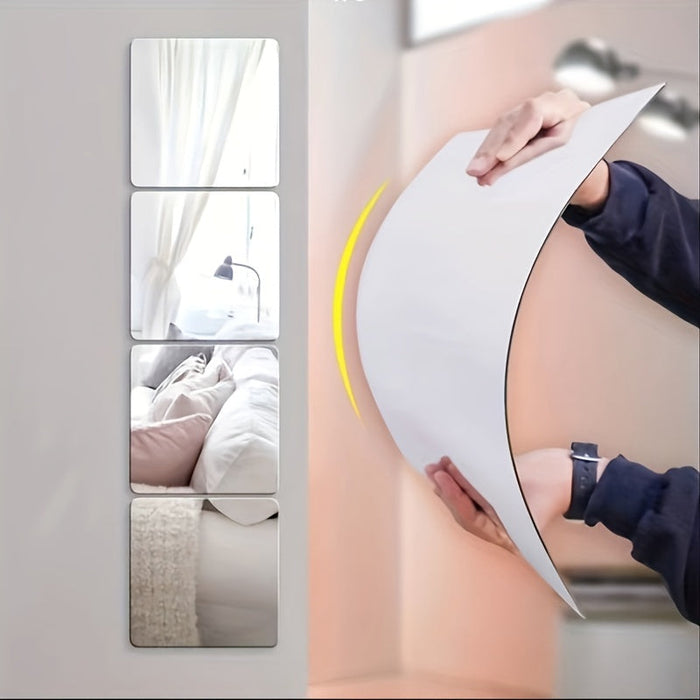 AcrylicSafe Speglar Set – Stiliga och Briståliga Speglar