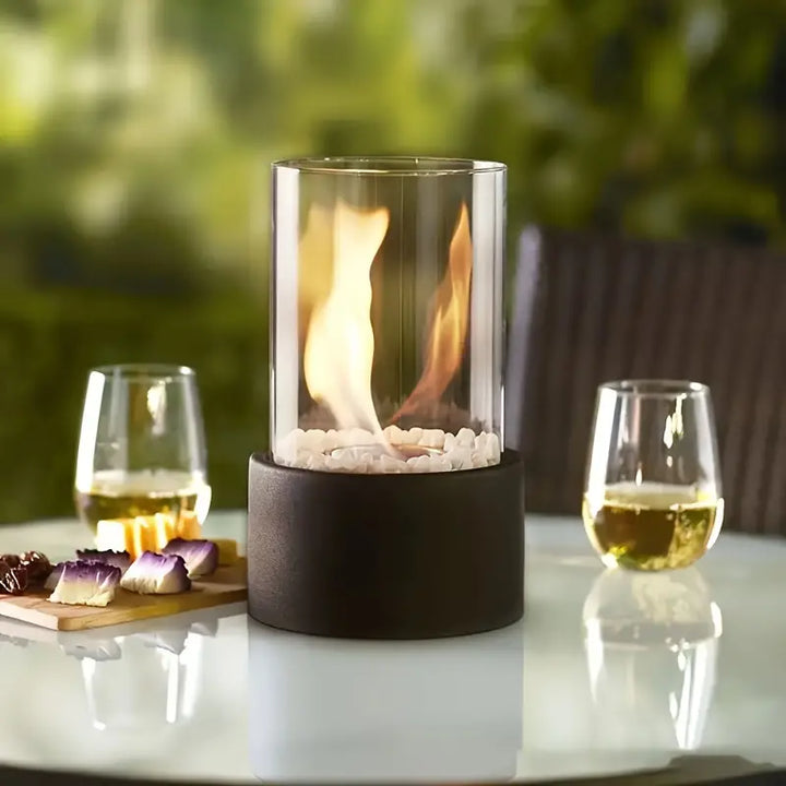 TableFlame | Elegant &amp; Modern Bordslampa med Eld