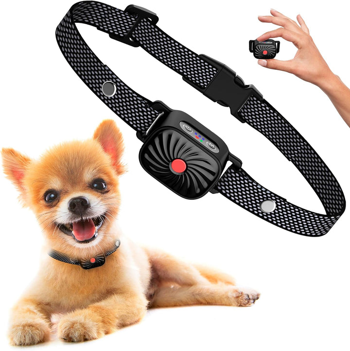 Justerbar Anti-Bark Halsband för Hundar | Human, Bekväm &amp; Effektiv Barkkontroll Enhet för Små till Stora Raser