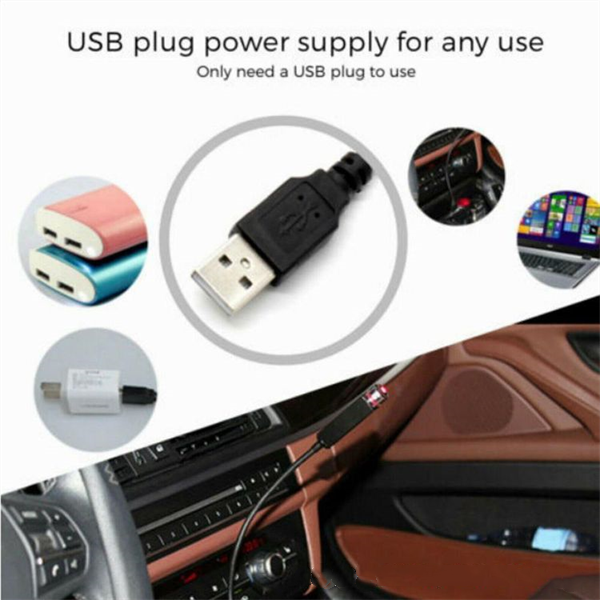 Bil och Hem Filt Romantisk USB Nattlampa
