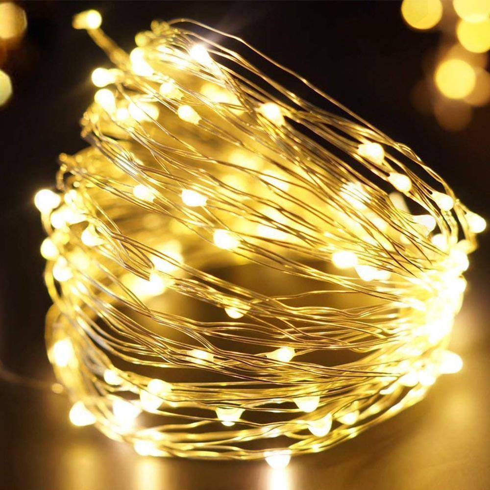 LED Vinflaskelampor Kork Nattljus DIY Dekoration Lyft - 5/10 ST