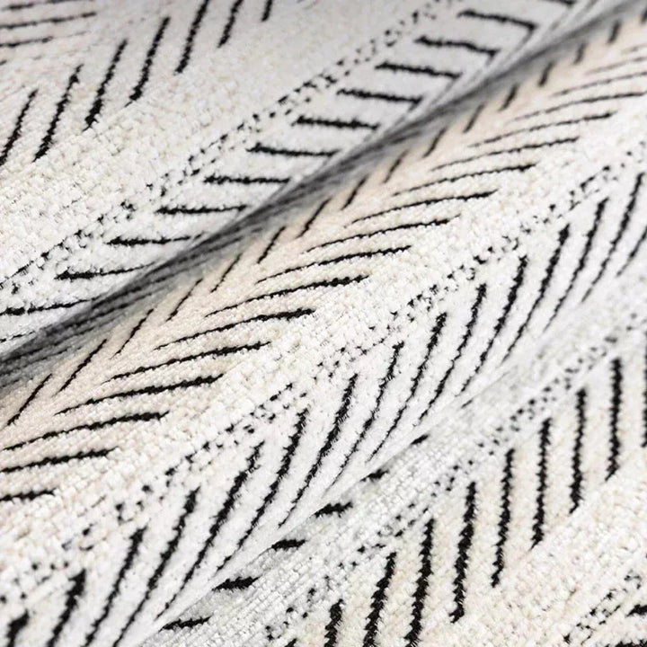 Aurivelle Herringbone Scallop Edge Sofföverdrag