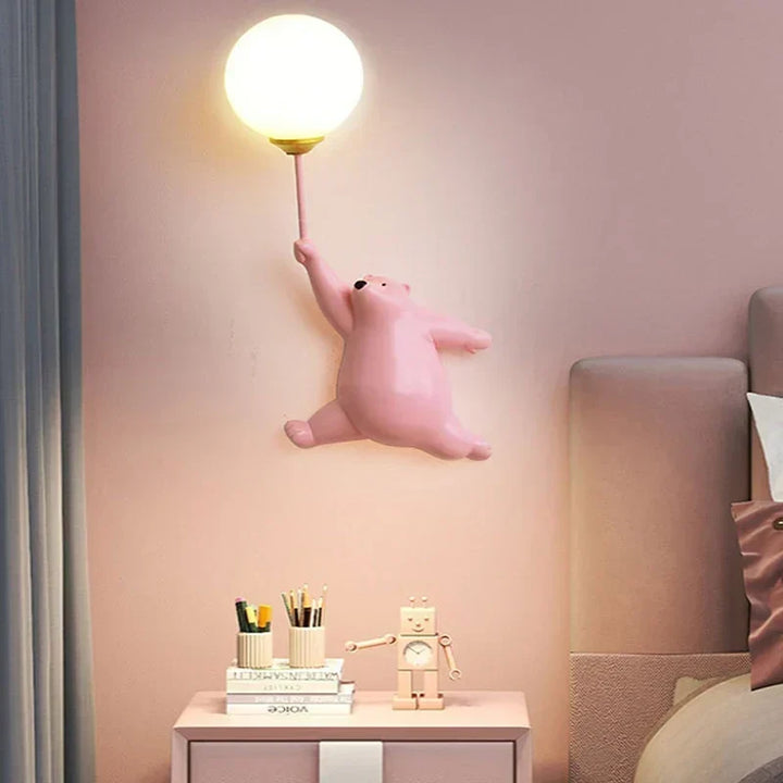 MagicToon - Tecknad Vägglampa för Barn