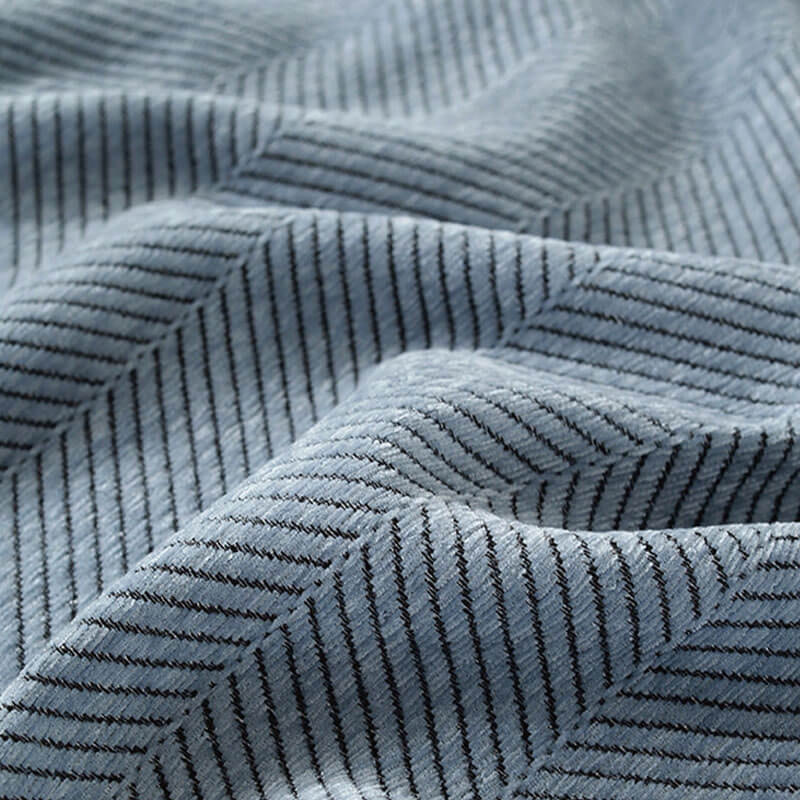Chenillefilt Herringbone Fransen Sofföverdrag