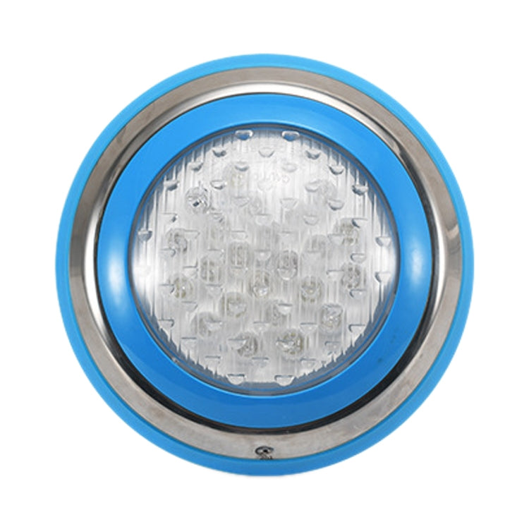 15W LED Rostfritt Stål Väggmonterad Poolbelysning Landskapsbelysning Underwater Light (färgat ljus + fjärrkontroll)