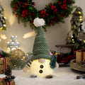 Jul Gnom Dekoration | LED Nattlampa | Varm Glöd Julprydnad