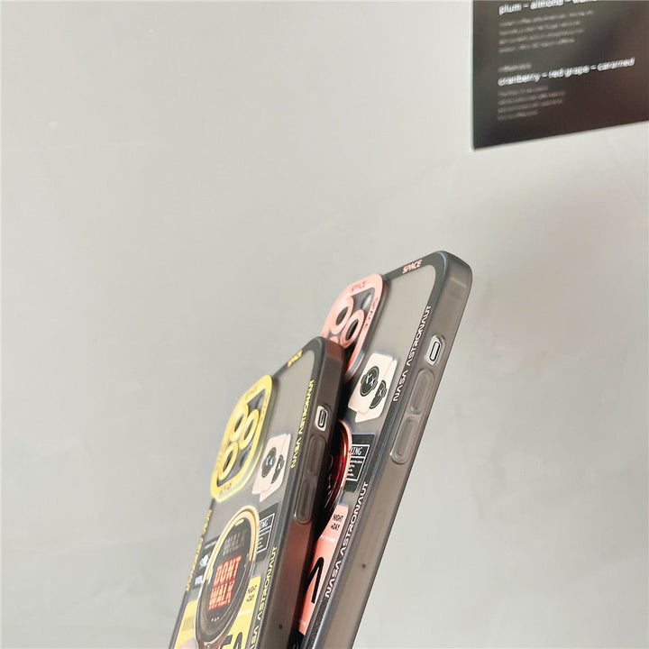 Rymdtid Astronaut Konstnärlig Telefonfodral