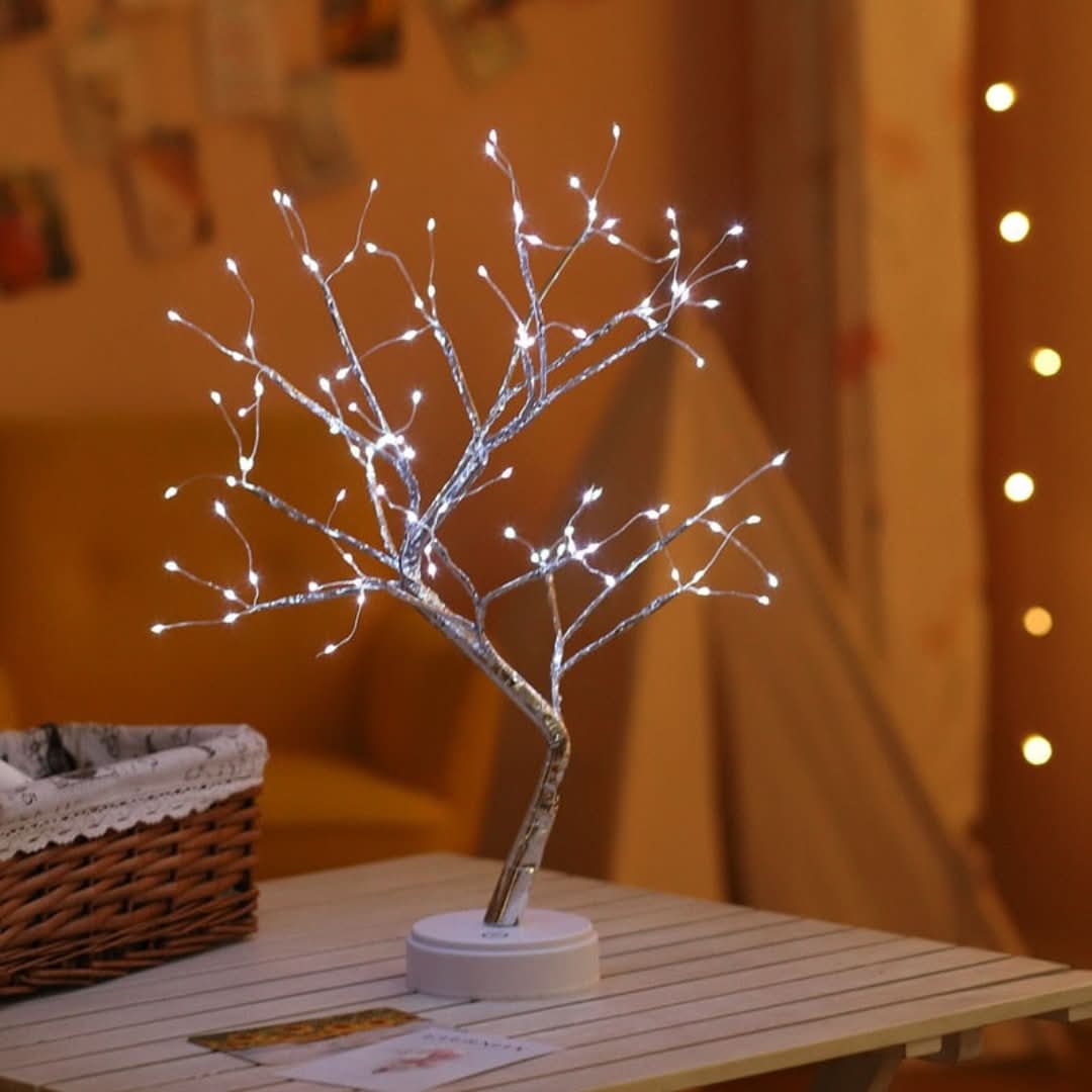 Ljus Träd Bordslampa