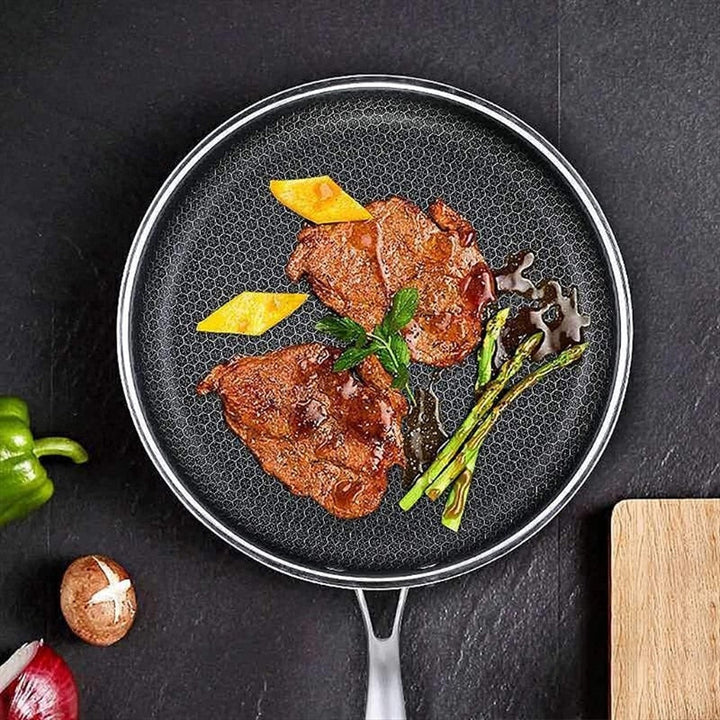 KitchenPro | Non-stick rostfri stekpanna